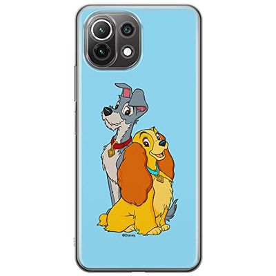 ERT GROUP mobiltelefonfodral för Xiaomi 11 LITE 4G/5G originalt och officiellt licensierat Disney mönster Lady and the Tramp 003, fodral tillverkad av TPU-plast