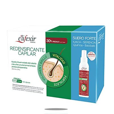 Elifexir Essentiall - Redensifier Forefire. Aide la bonne condition des cheveux et des nails