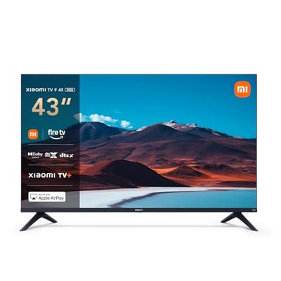Xiaomi TV F 43 2026, 43 Pollici (109 cm), 4K UHD, Smart TV, Fire TV, HDR10, MEMC, Controllo vocale con Alexa, 2GB+32GB, Compatibile con Apple AirPlay, TV+
