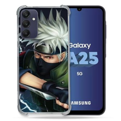 Cokitec Förstärkt fodral för Samsung Galaxy A25 5G Manga Naruto Kakashi