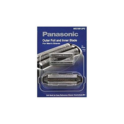 Panasonic WES9013PC Electric Razor Replacement Inner Blade and Outer Foil Set for Men Hypoallergenic Blades for Sensitive Skin Maintain Level of Grooming