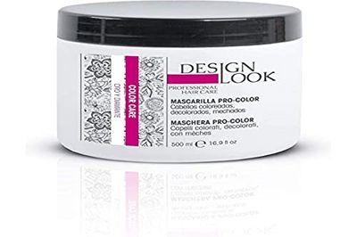 DESIGN LOOK Maschera Pro Oro e diamante colore Care 500 ml, nero, standard