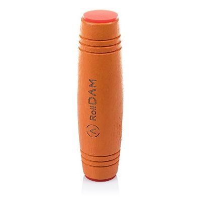 DAM – mokuru Roll anti-stress-trä för förbättring fick och reflexer, orange (dmw052orange)