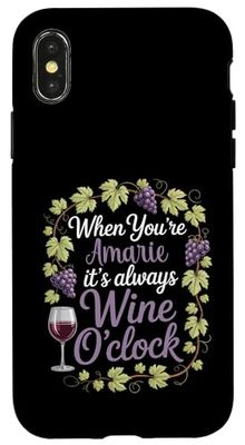 AMARIE Personalized Women's Gift Custom AMARIE Case for iPhone X/XS