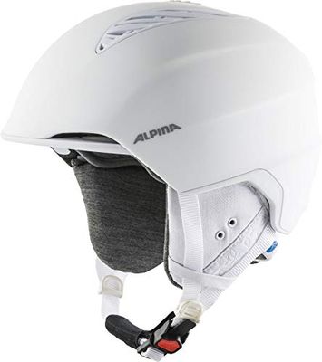 ALPINA Unisex - Volwassenen, GRAND LAVALAN Skihelm, white matt, 57-61 cm