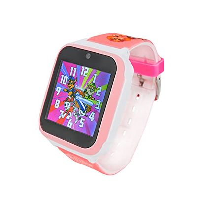 Paw Patrol - Reloj Inteligente Niño Patrulla Canina - Rosa - Smartwatch con Cámara y Grabadora - Apto para Niños y Niñas de 4 a 10 Años