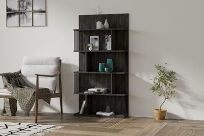 Hanah Home Bookshelf, Anthrazit, Taille Unique