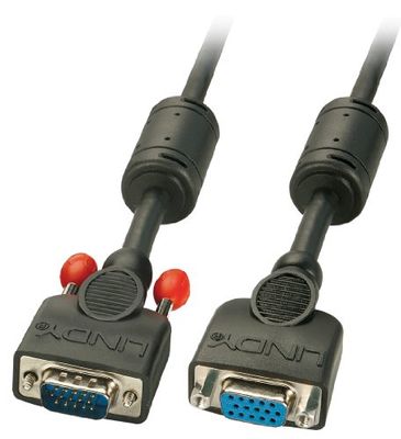 LINDY 37459 Rallonge VGA DDC 20 m Noir