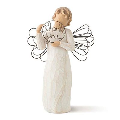 Willow Tree Figura de anjo dando as graças, Enesco