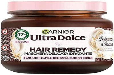 Garnier Ultra Dolce Hair Remedy Maschera Delicata Idratante Delicatezza D'avena 340ml