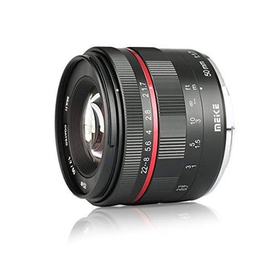 Meike Optics MK 50 mm F1,7 Nikon F lente de foco manual