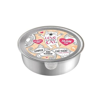 Comida para Gato LOVE IS WHERE A CAT IS 2190040 Pollo 85 g - Marca: LOVE IS WHERE A CAT IS - EAN: 4250499206889
