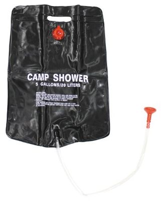MFH Camping Solar douche 20 L, zwart