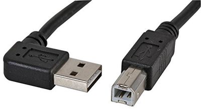 Pro Signal PSG91264 - Cable USB 2.0 macho a B macho (90 grados, 2 m)