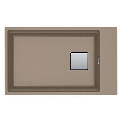 Franke 125.0528.621 KNG 110-62 621-Lavello da Incasso in fragranite, Colore: Cappuccino