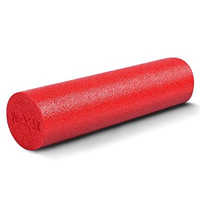 Yes4All PE Foam Roller - Rodillo Muscular Ultra Ligero de Densidad Suave 30/45/61/91 CM de Largo para Espalda, Piernas, Entrenamientos, Ejercicios de Calentamiento, Gimnasio, Pilates, Fitness, Yoga