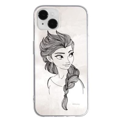 ERT GROUP mobiel telefoonhoesje voor Apple Iphone 14 origineel en officieel erkend Disney patroon Elsa 009 optimaal aangepast aan de vorm van de mobiele telefoon, hoesje is gemaakt van TPU