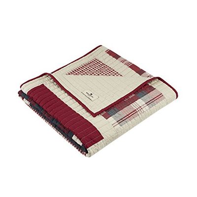 Woolrich WR50 – 1783 Huntington Acolchado Manta 50 x 70 Rojo, 50 x 70 cm
