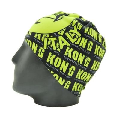 Kong. cap. Berretto sottocasco in Poliestere. Caldo e Confortevole. Asciuga Rapidamente. Unisex. Adulto. L/XL Verde