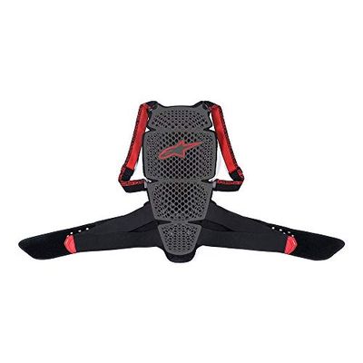 Alpinestars KR-Cell motorcykel-ryggskydd (L), grå svart röd