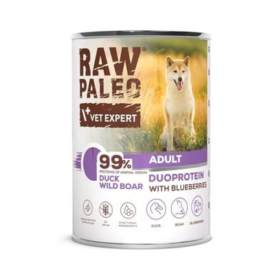 Comida húmeda VETEXPERT Duoprotein Duck & Boar Adult 400 g - Marca: VETEXPERT - EAN: 5902414212091