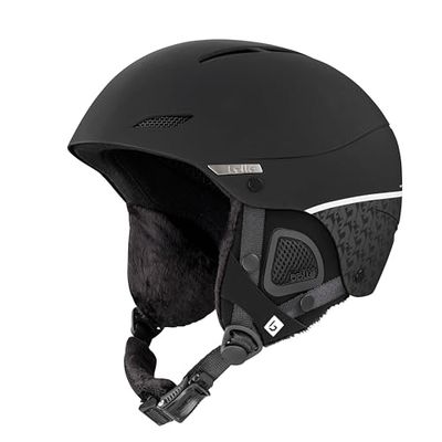 Bollé - Juliet, Pas de référence de lentille, Moyen, Casques de Neige, Féminin, Adulte | Noir Mat et Blanc Perle Mat