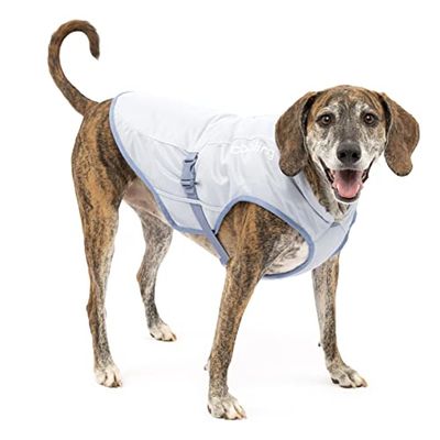 Kurgo Core Cooling - Gile Rinfrescante per Cani, Capotto Rinfrescante per Animali Domestici, Pelliccia, con Materiale Catarifrangente - XL