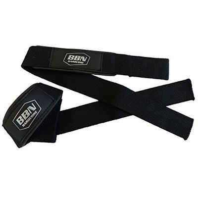 Best Body Nutrition Hard wearing Power Straps - Black, One Size