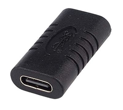 PremiumCord koppling USB-C 3.1, Super Speed 5 Gbps, USB 3.1 typ C-uttag till hona, färg svart
