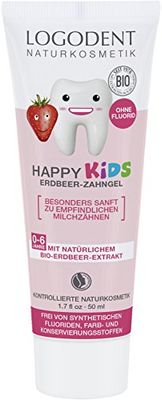 Logona LOGODENT Happy Kids Strawberry Tooth Gel