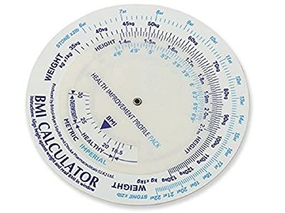 Disco Calcolatore Imc, Indice di Massa Corporea, Confezione da 10 pezzi