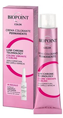 Biopoint Couleur crème Colorant Permanent 60 ml + 1 ampoule d'Hyaluplex Hair Serum 3 ml - 10 Blonde Platine