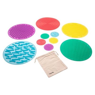 TickiT 54517 SiliShapes Sensory Circle Set