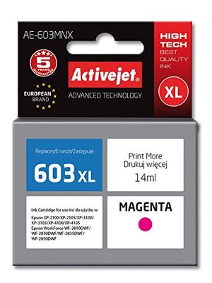 ActiveJet CARTUCHO DE TINTA PARA EPSON 603XL AE-603MNX