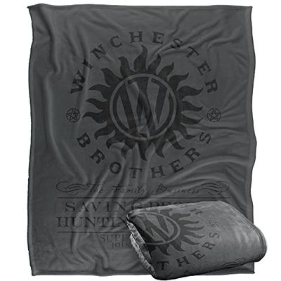 SUPERNATURAL Silky Touch Super Zachte Sprei Deken 152 x 127 cm