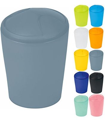 Spirella Poubelle à Bascule PP Move 5L Frosty Gris