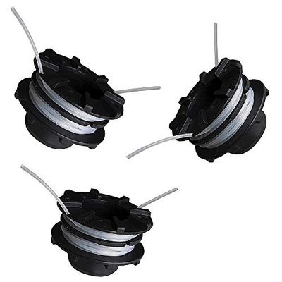 IKRA draadspoelen (DA-F16) 73500700-3 set van 3 voor grastrimmer bosmaaier IBF 31-4, IBF 43, IBKH 33 & PB 43
