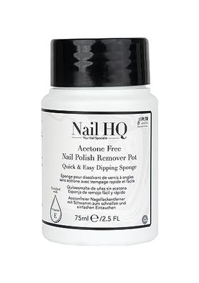 Nail HQ Acetone Free Nail Polish Remover Sponge - 75ml