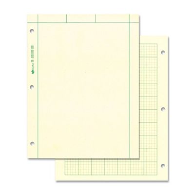 National Brand Bloc informatique Uni 200 Sheets Vert