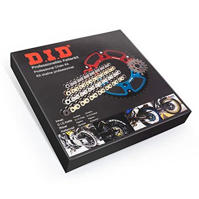 Kettingset DID staal 520ZVM-X klinknagel slot voor Suzuki RM-Z 250 cc bj. 2013-2018
