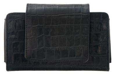 Pebble Entertainment Bag of Elegance (black croc) for Nintendo DS Lite