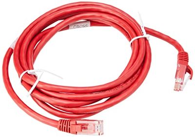 Cables To Go Câble de raccordement croisé sans accroc UTP Cat 6 Rouge 2 m