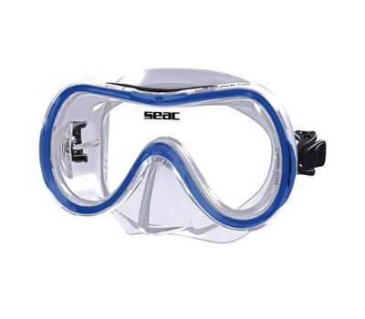 Seac Salina SLT, Snorkelmasker voor Volwassenen en Kinderen, 2 Maten