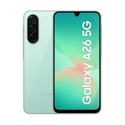 Samsung Galaxy A26 5G 8GB/256GB Smartphone 6.7" Super AMOLED Android 15 Menta Versión Importada EU