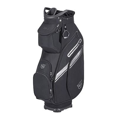 Wilson Borsa da golf , EXO II Cart Bag, Borsa trolley, Contiene fino a 14 mazze