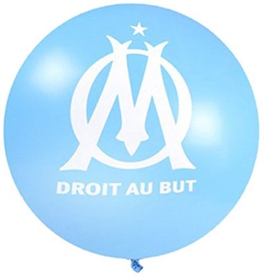 OLYMPIQUE DE MARSEILLE 6OLM017 Blå ballong 100 cm