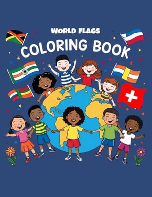 WORLD FLAGS COLORING BOOK