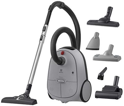 Electrolux 600 EB61A5UG, Sled Vacuum Cleaner with Bag, Grey, 3 brosses + Kit Animal + 1 accessoire