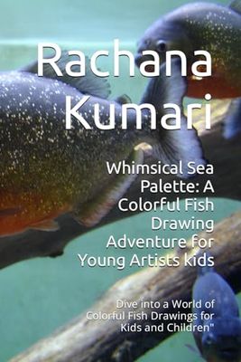 Whimsical Sea Palette: A Colorful Fish Drawing Adventure for Young Artists kids: Dive into a World of Colorful Fish Drawings for Kids and Children"