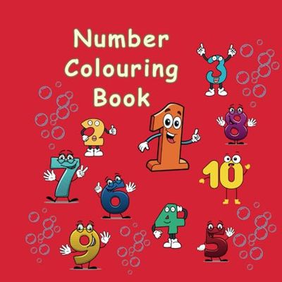 Number Colouring Book